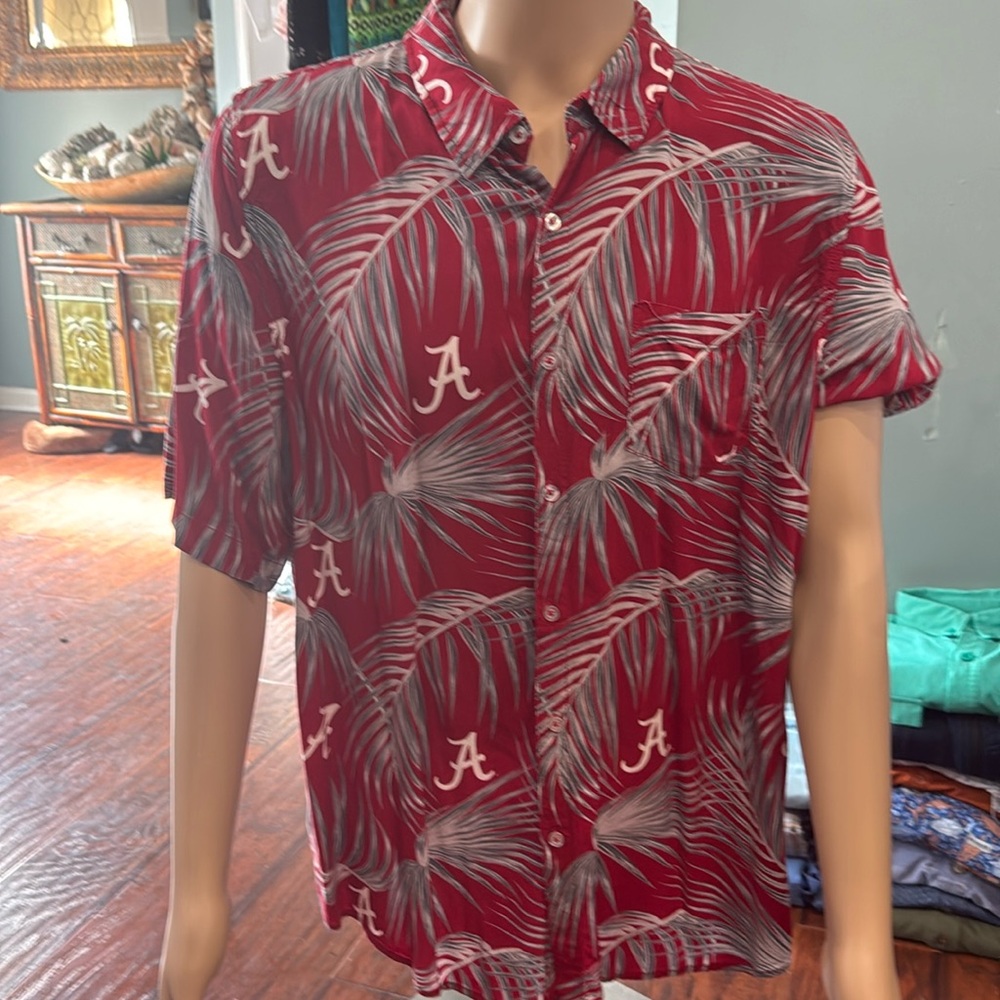 Alabama Crimson Tide Hawaiian style shirt